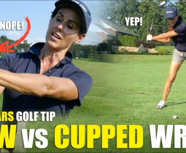 MORE PARS GOLF TIP: PRO-LIKE WRIST BOW (vs. cupped)