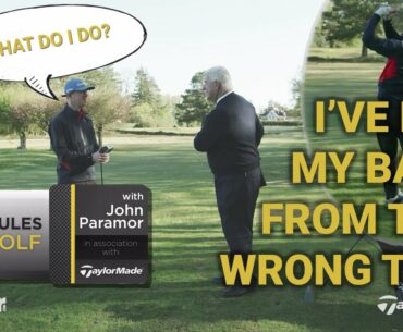 Rules of Golf Explained with John Paramor: Playing from the wrong tee markers