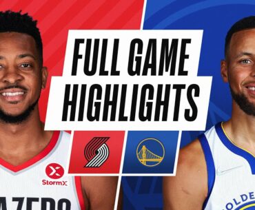 TRAIL BLAZERS at WARRIORS | NBA PRESEASON FULL GAME HIGHLIGHTS | October 15, 2021