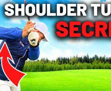 WHY YOU DO NOT TURN YOUR SHOULDERS (Golf Swing MISTAKE)