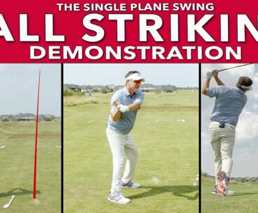 Single Plane Golf Swing (Real) Exhibition - Rate My Shots