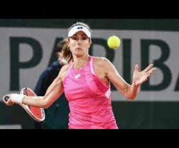 Alize Cornet Vs Stefanie Voegele - WTA Tenerife Ladies Open 2021