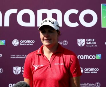 Caroline Masson Interview: Ladies European Tour - Aramco Team Series New York