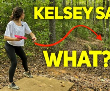 Kelsey's First Disc Golf Round in Virginia