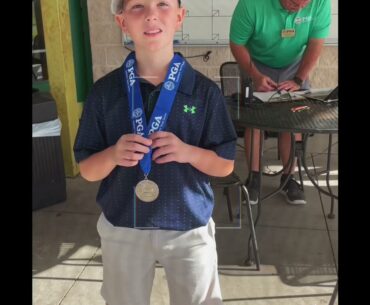 Finished 2nd in my 6th Golf Tournament