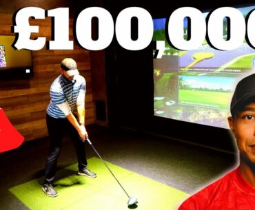 THE WORLDS MOST EXPENSIVE GOLF SIMULATOR - USED BY TIGER WOODS AND OTHER CELEBRITIES ( FULL SWING )