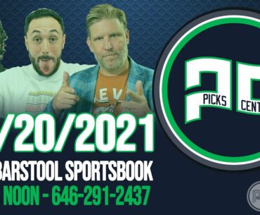 Barstool Sports Picks Central with Brandon Walker || Wednesday, October 20th, 2021
