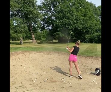 British Golfer | Bella Angel #shorts #pgatour #golfshots #lpga #golflife #gmgolf