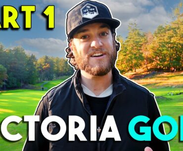Golf Vlog on Vancouver Island / Olympic View Golf Course with Shot Tracer (4k)