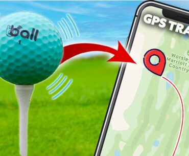 Microchip GPS tracked golf ball - YOU CAN'T LOSE IT!?