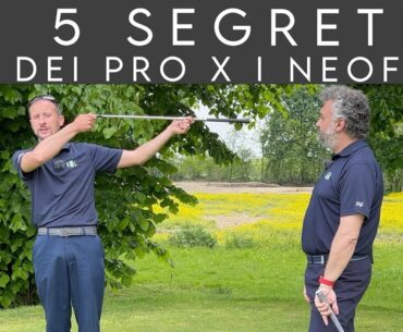 #GOLF 5 SEGRETI dei PRO per i NEOFITI "GIANGIA" #620