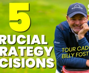 5 KEY STRATEGY DECISIONS... EVERY GOLFER NEEDS TO GET RIGHT!!