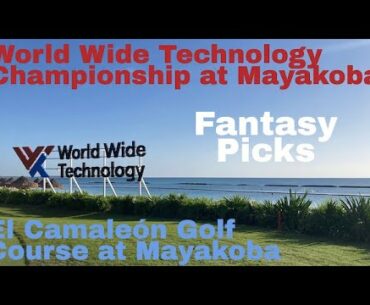 Mayakoba World Wide Technology Championship Fantasy Picks | Greg Norman New Golf League