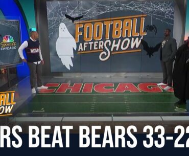 Bears defense lets 49ers nab win as Justin Fields shines | Football Aftershow | NBC Sports Chicago