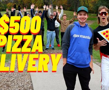 Pizza Man Nick Diesslin VS. Disc Golf