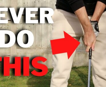 NEVER DO This Right Hand Golf Grip Mistake