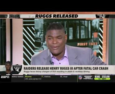 First Take | Henry Ruggs III Released from the Raiders after Killing a Women in a Fatal Car Crash!
