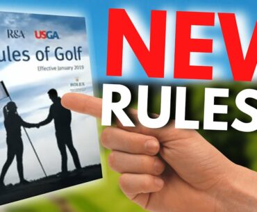 RIDICULOUS NEW GOLF RULES for 2022!? UNBELIEVABLE!?