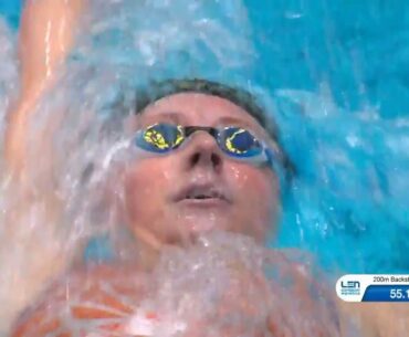 200m Backstroke Women - Euro Swimming Short Course 2021 - Final