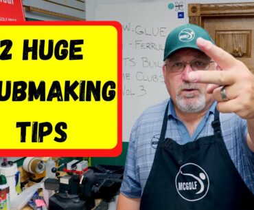 How To build Golf Clubs - How to turn a ferrule and Epoxy