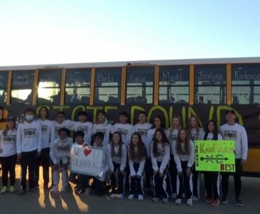 2021Kaufman HS Cross Country State Meet Send Off