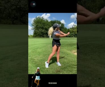 Golf Girl - Taylor Cusack 7 Short Clip , Less 1 minutes of duration