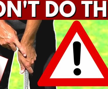 Don't Make this HUGE Grip MISTAKE! (Most Golfers Get This Wrong)