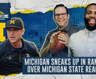 Michigan Ranked Above Michigan State, Lions Wide Receiver Targets, Cade vs Green | The Bottom Line