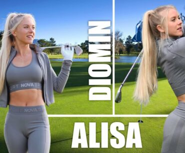 Meet Professional Golfer LPGA Alisa Diomin | Golf Channel