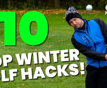 10 TOP WINTER GOLF HACKS!!