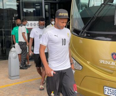 BLACK STARS PLAYERS ARRIVE AHEAD OF SOUTH AFRICA GAME, WHAT THEY NEED TO QUALIFY & PARTEY LATEST