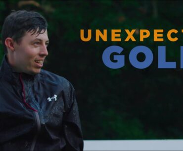 Hickories, blindfold & extreme weather | Unexpected Golf Challenge