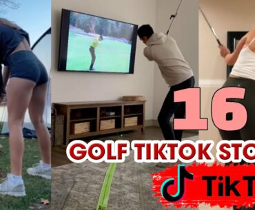 golf babes swing on tiktok   , golf funny vlog, golf is life  ❤️ [16]  |GOLF#SHORT