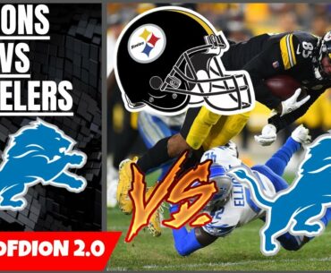 Lions Vs Steelers Watch Party: Play By Play/Score