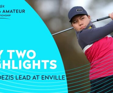 Rosie Bee Kim and Frankie Dezis lead at Enville | Girls' U16 Amateur Day Two Highlights