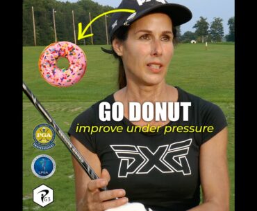 MORE PARS #shorts GOLF TIP: CONQUER YOURSELF (it’s time to do the donuts)