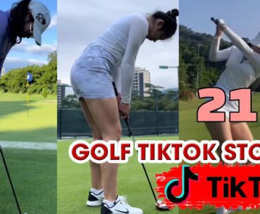 tik tok golf stories ,  golf babes putting compilations  ,  ❤️ [21]|GOLF#SHORT