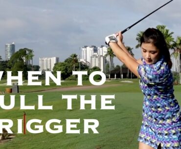 How to start a downswing  - Golf with Michele Low