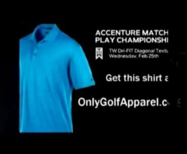 Tiger Woods Golf Apparel