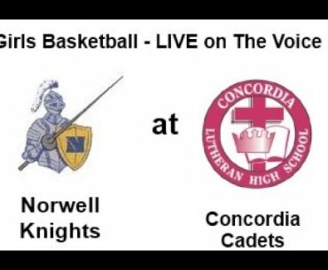 HS GIRLS BASKETBALL Norwell @ Concordia 11/23/21