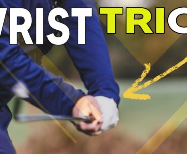 Amazing Trail Wrist Trick Through Impact In The Golf Swing