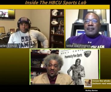 Ep 210 - Dr. Cavil's Inside the HBCU Sports Lab with Mike Washington and Charles Bishop