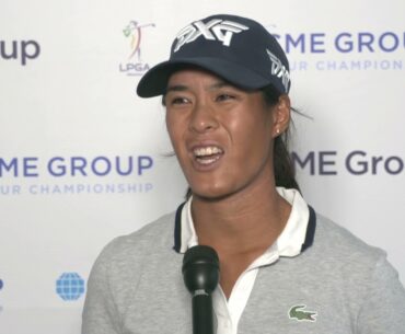 Celine Boutier Saturday Interview 2021 CME Group Tour Championship LPGA Tour