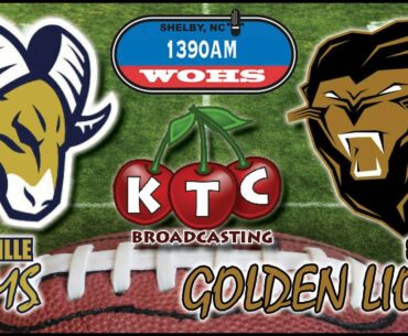 Reidsville Rams @ Shelby Golden Lions - audio - Round 4 Playoffs on KTC Broadcasting