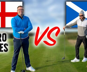 England Vs Scotland Golf Grudge Match From The PRO TEES !