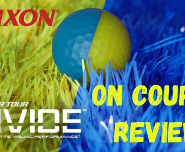 NOT FOR ME? Srixon Divide Ball Review On Course Vlog