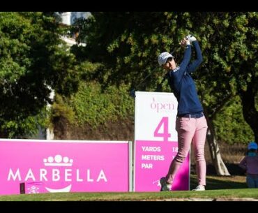 Anne-Lise Caudal shoots 70 (-2) to keep in contention heading into the weekend in Spain