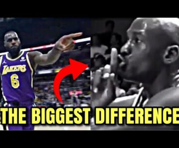 How MJ Handles Trash Talkers vs. How LeBron Handles Trash Talkers