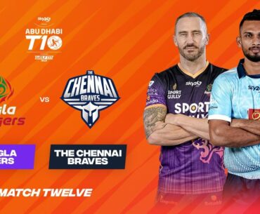 Match 12 HIGHLIGHTS | Bangla Tigers vs The Chennai Braves | Day 5 | Abu Dhabi T10 Season 5