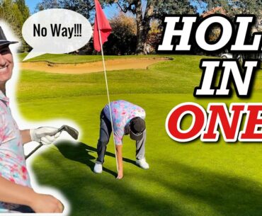 HOLE IN ONE! | Insane Shot Caught on Camera